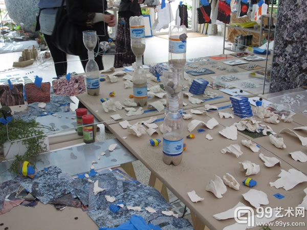 美国国家馆展览现场展出作品
