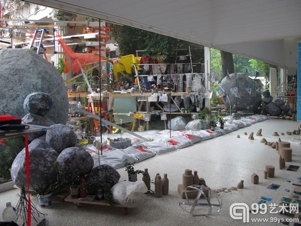 美国国家馆展览现场展出作品