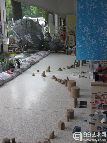 美国国家馆展览现场展出作品