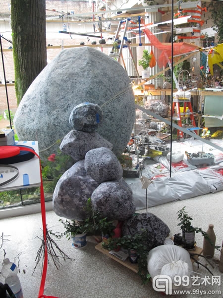 美国国家馆展览现场展出作品
