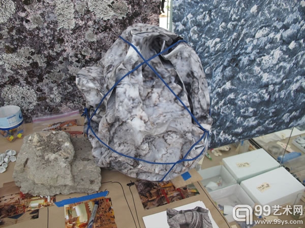 美国国家馆展览现场展出作品