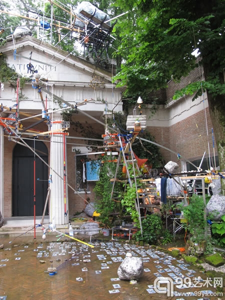 美国国家馆展览现场展出作品