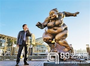 18件肥女雕塑亮相澳大利亚