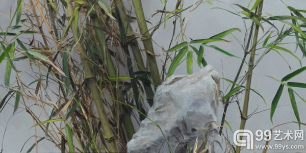 冷军 和秋 布面油画 40×80cm 2013