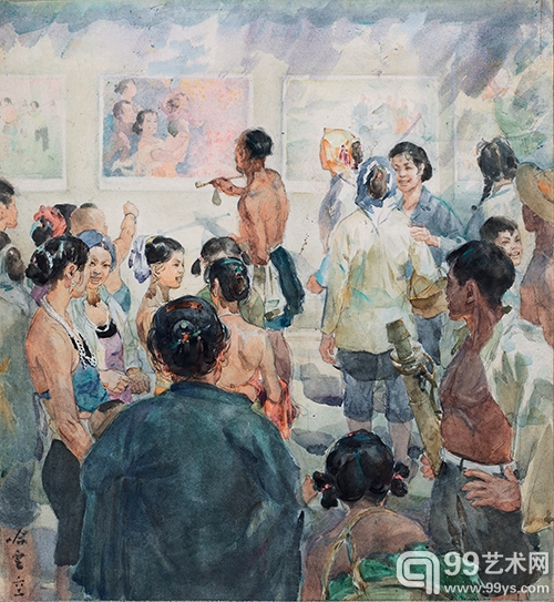 【泓盛2013春拍】哈定水彩的艺术意志