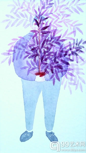 布同 树木爱好者 9X6cm1