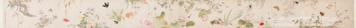 金曜《花鸟草虫》手卷.