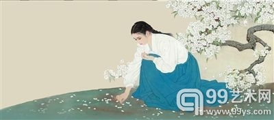 何家英作品。