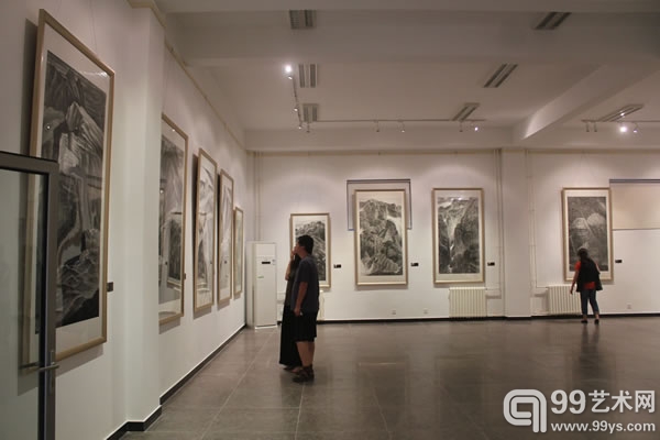 “苦行探道”展览现场