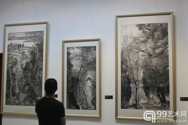 “苦行探道”展览现场