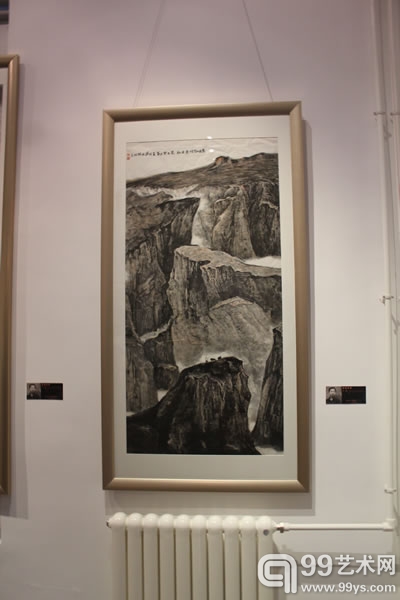 “苦行探道”展览现场