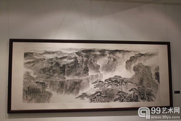 “苦行探道”展览现场