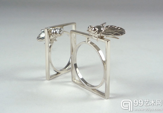 展品：“FLY”“飞行家”-戒指组合