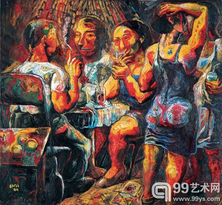【西泠拍卖】生猛的“九十年代”——回看张恩利《BAR》