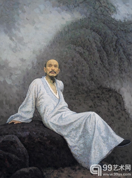 靳尚谊 髡残 1999年作 