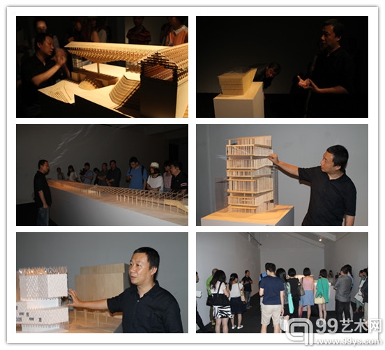 总策展人朱锷介绍展品