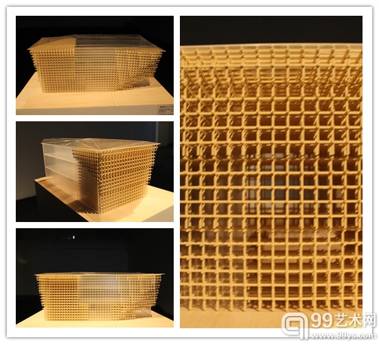 GC博物馆研究中心 建筑模型