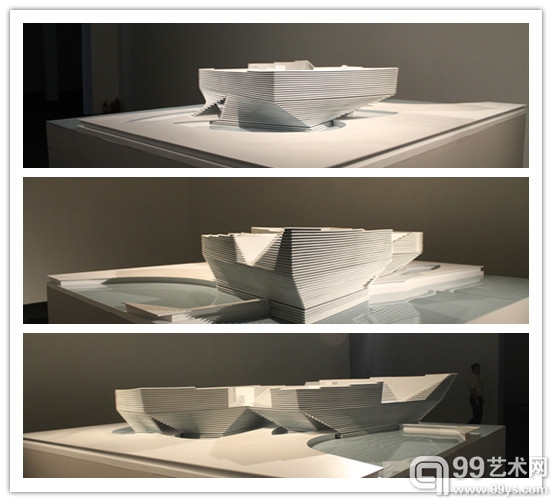 V&A博物馆敦提分馆 建筑模型