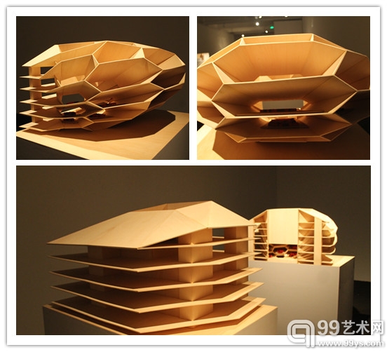 格兰纳达表演艺术中心 建筑模型
