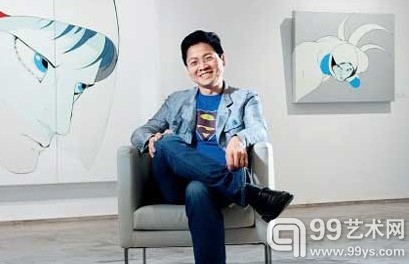 林正 台湾青年林正喜欢收藏年轻艺术家的作品