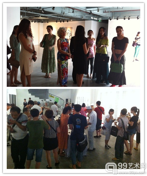 “穿越城市——台北·上海”展览现场
