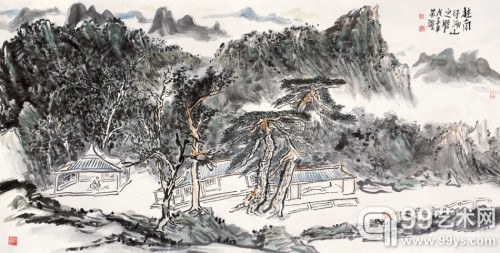 桂南得湖山之胜