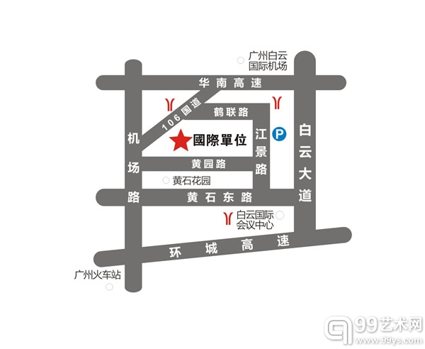 详细交通示意图