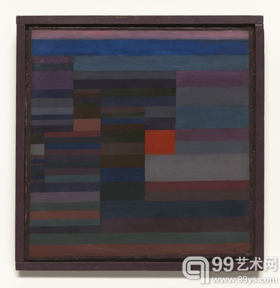 保罗·克利1932年作品《沉默的凝视》（Gaze of Silence）