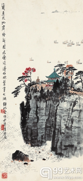苍劲万年金陵松——保利23期“新金陵画派”阵容强大