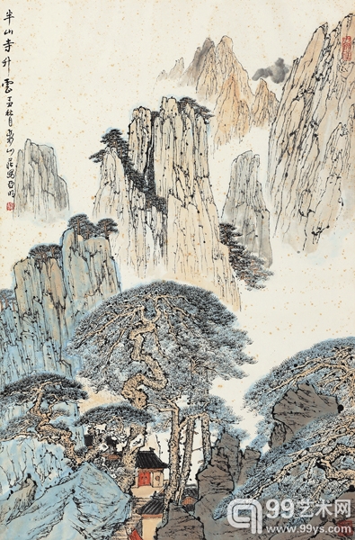 苍劲万年金陵松——保利23期“新金陵画派”阵容强大