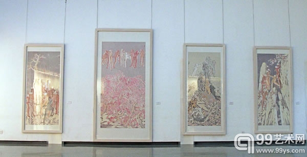 “桃花度”展览作品