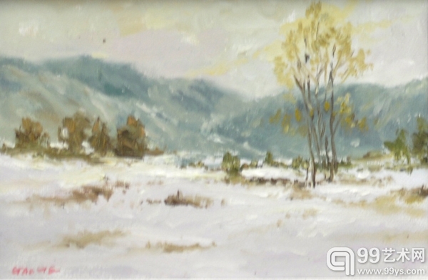 高格 雪景 20X30 
