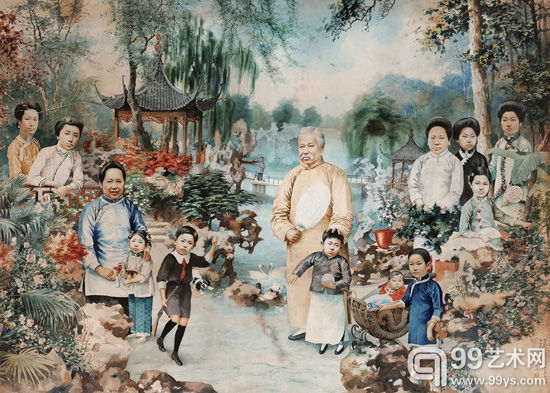 徐悲鸿 康南海六十行乐图