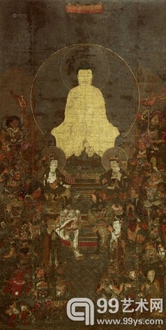 佚名 佛像图