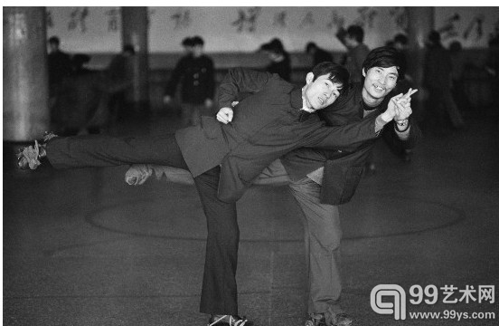 上海青年滑冰，1980