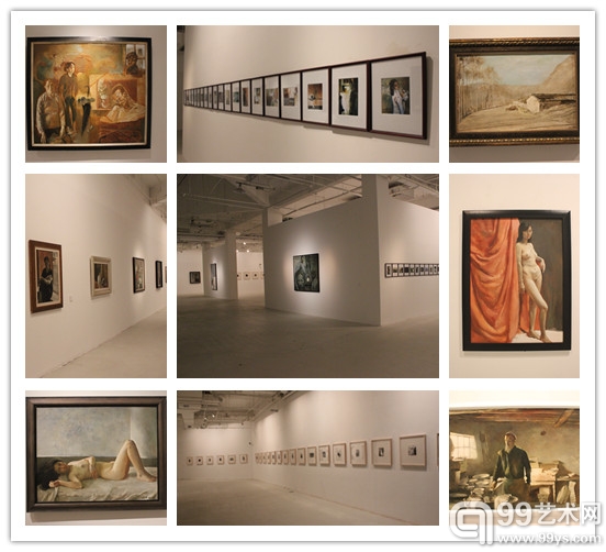 夏葆元作品展现场
