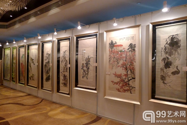 四川嘉宝2013春拍预展现场