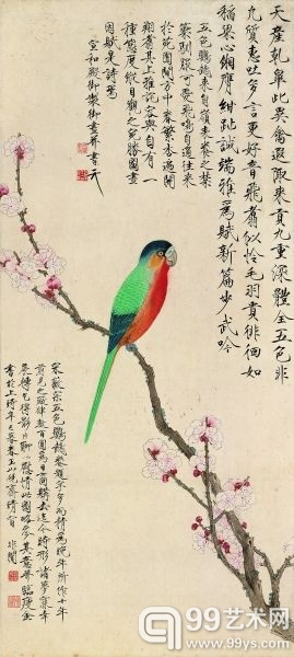 画家掺和书法：拿画卖钱拿字送人