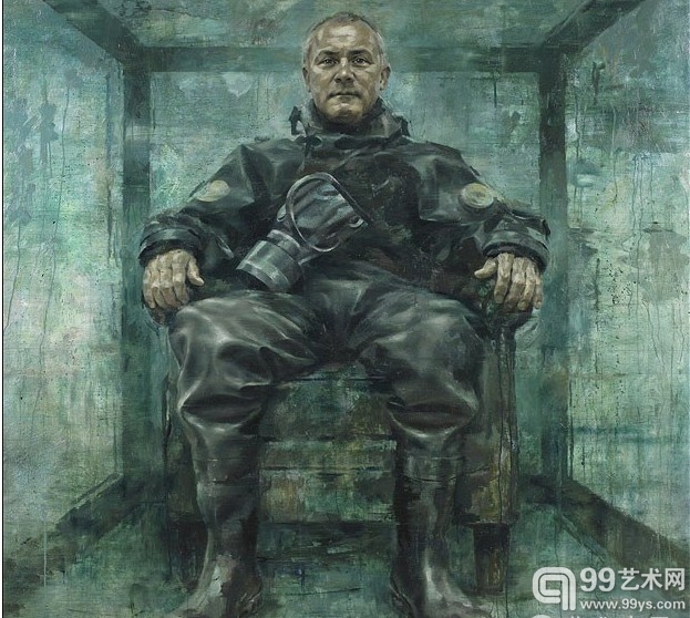 Jonathan Yeo 达明·赫斯特肖像