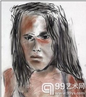 鲍勃·迪伦 女人肖像画