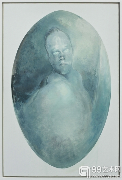 毛焰在2012年至2013年间创作的《托马斯》肖像作品。