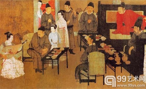 韩熙载夜宴图