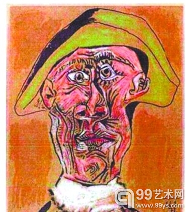 毕加索的《小丑》(