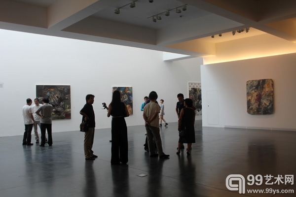 展览开幕现场-中间美术馆二层展厅