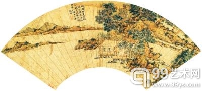 文徵明《凉夏清谈》