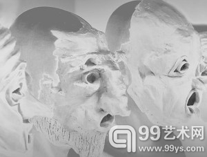 亚历山大·辛格（Alexander Singh）行为表演“人类”的宣传画
