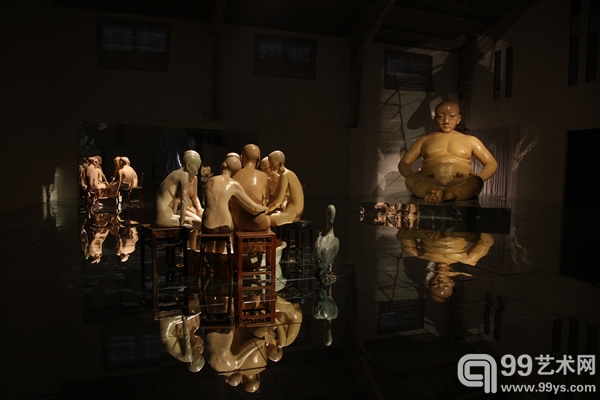 图3.7.5  《全裸》个展现场2.