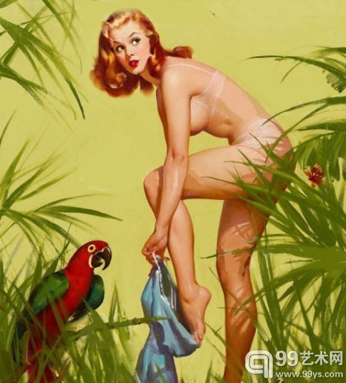 插画《欢乐真情》