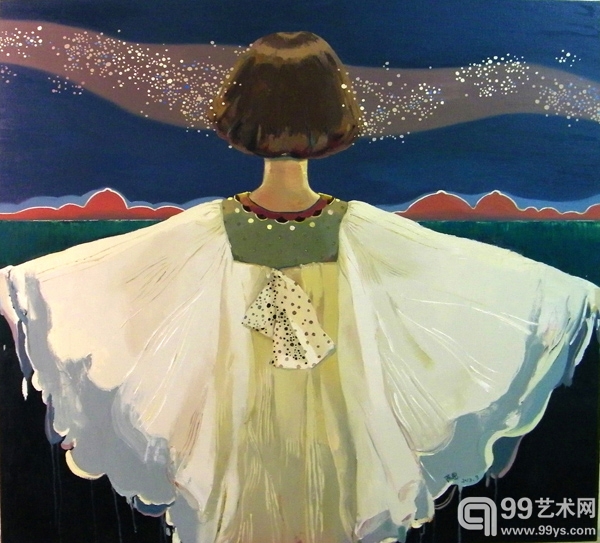 陈思-《星星海洋》-110x120cm- 布面油画-2013