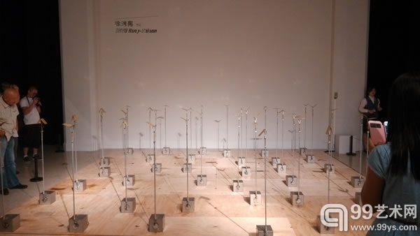 “交互视象——2013海峡两岸当代艺术展”现场